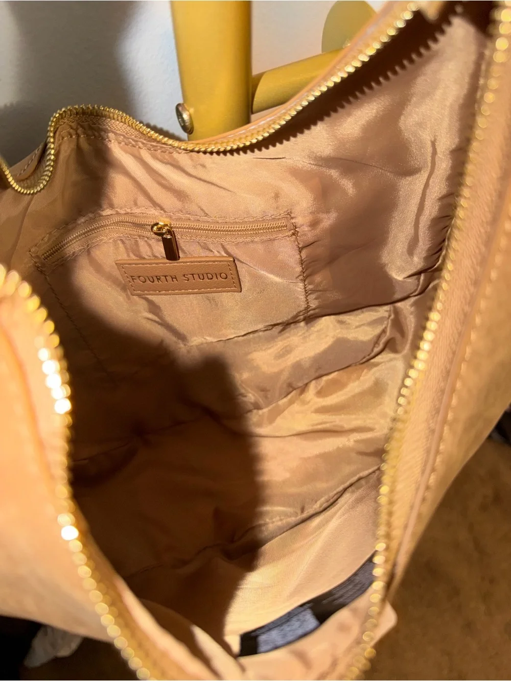 4th Recklass Everyday Hobo Shoulder Bag in Tan, NWT